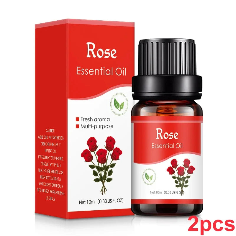 Water Soluble Aromatherapy Essential Oil Liquid for Humidifier Aroma Diffuser Auto Air Freshener Plant Fragrance Oils Perfume