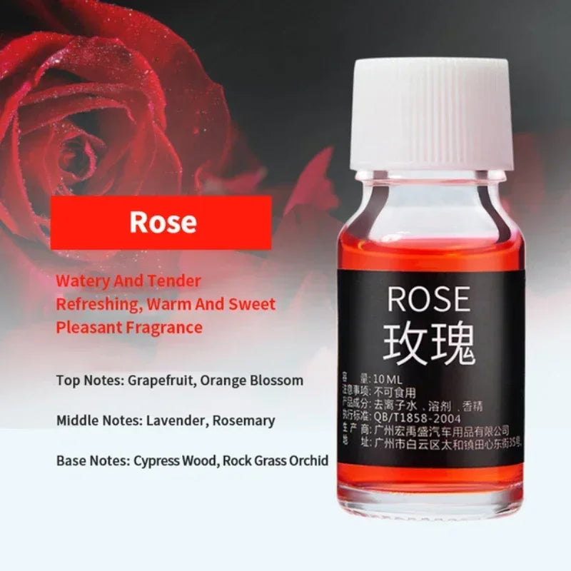 Water Soluble Aromatherapy Essential Oil Liquid for Humidifier Aroma Diffuser Auto Air Freshener Plant Fragrance Oils Perfume