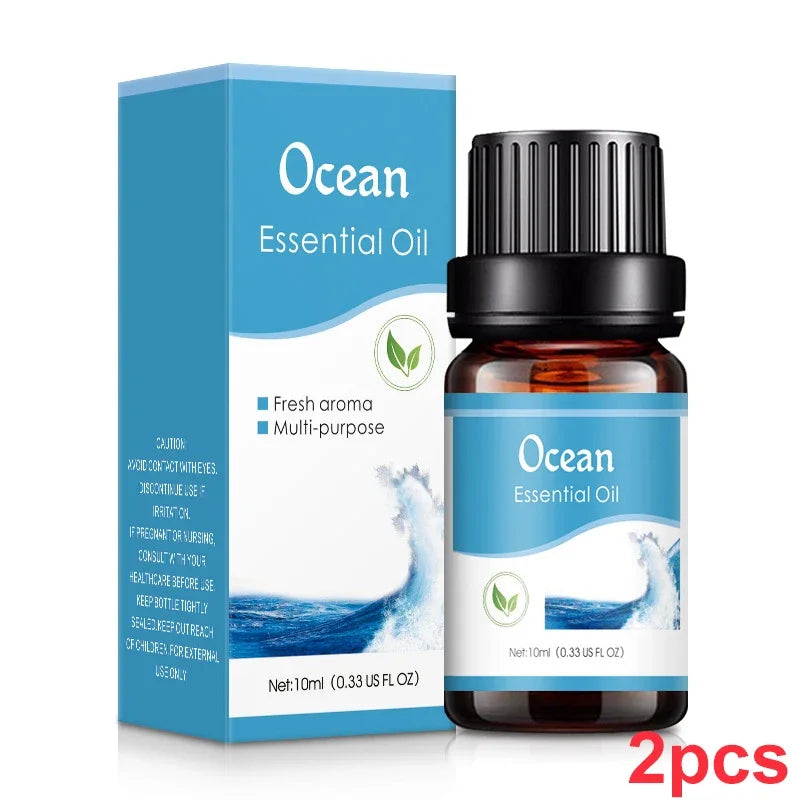 Water Soluble Aromatherapy Essential Oil Liquid for Humidifier Aroma Diffuser Auto Air Freshener Plant Fragrance Oils Perfume