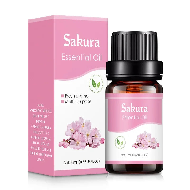 Water Soluble Aromatherapy Essential Oil Liquid for Humidifier Aroma Diffuser Auto Air Freshener Plant Fragrance Oils Perfume